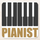 Recherche de pianiste dessous de verres Piano