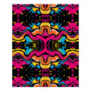 Recherche de motif psychédélique posters Conception tripante