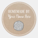 Recherche de métiers autocollants Rustique