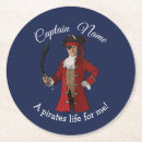 Recherche de pirate dessous de verres Garçon