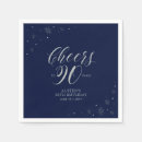 Recherche de anniversaire 90 ans serviettes Argent
