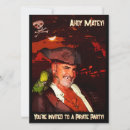 Recherche de pirates 14x19 invitations Fête