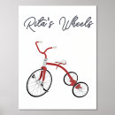 Recherche de tricycle posters Vintage