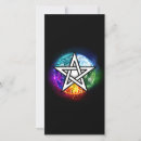 Recherche de wiccan vœux cartes Pentagramme