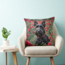Recherche de écossais de terrier coussins Noir