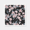 Recherche de gris rose serviettes Floral
