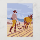 Recherche de labourage cartes postales Champ