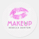 Recherche de lèvres roses autocollants Maquillage