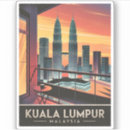 Recherche de kuala autocollants Paysage urbain