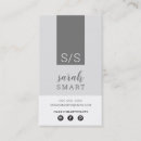 Recherche de monochrome cartes visite Monogrammé