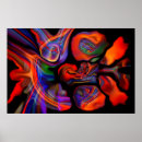 Recherche de flamme violette posters Abstrait
