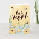 Recherche de abeilles vœux cartes Être heureux