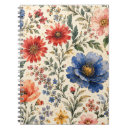 Recherche de motif floral vintage carnets Jardin botanique