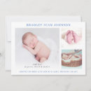 Recherche de carte postale de naissance invitations Classique