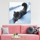 Recherche de le chat noir toiles Félin