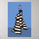 Recherche de rayures noires et blanches posters Pour elle