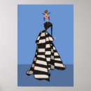 Recherche de rayures noires et blanches posters Pour elle