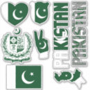 Recherche de pakistanais autocollants Drapeau
