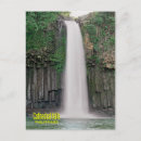 Recherche de paysage de cascade cartes postales Amérique