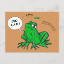 Recherche de grenouille verte drôle cartes postales Pour tous
