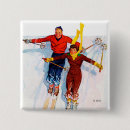 Recherche de ski alpin badges Rétro