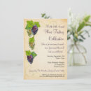 Recherche de vin 11x16 invitations Fête d'anniversaire