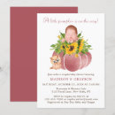 Recherche de citrouille baby shower invitations Moderne