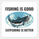Recherche de pêche humour autocollants Lac