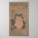 Recherche de peinture de grenouille posters Mignon