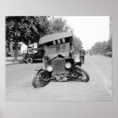 Recherche de accident de voiture posters Noir et blanc