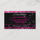 Recherche de lueur cartes visite Brillant