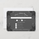 Recherche de noir gris invitations Gothique