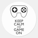 Recherche de console de jeu autocollants Joystick