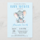Recherche de éléphants bleus invitations Neutre
