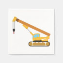 Recherche de grue serviettes Camions de construction