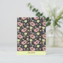 Recherche de motif fleuri cartes postales Botanique