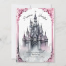 Recherche de château rose invitations Parti