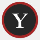 Recherche de letter c monogram autocollants Élégant