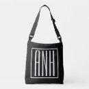 Recherche de vos initiales sacs Noir et blanc