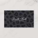 Recherche de fourrure cartes visite Salon de coiffure