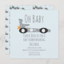 Recherche de vintage car baby shower invitations Voiture de course