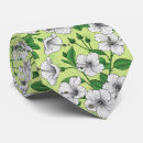 Recherche de motif fleur tropical cravates Hawaïen