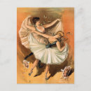 Recherche de peinture de ballet cartes postales Danseuse