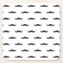 Recherche de motif hippie dessous de verres Noir