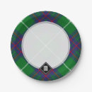 Recherche de tartan assiettes en papier Clan