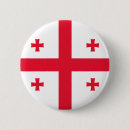 Recherche de drapeau géorgien badges Europe