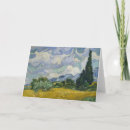 Recherche de blé vœux cartes Post impressionnisme