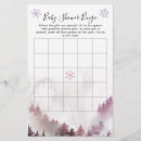 Recherche de girl baby shower Pays des merveilles hivernales