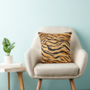 Recherche de tigre rayures coussins Safari