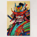 Recherche de guerrier japonais puzzles Bushido